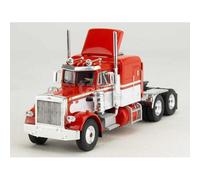 IXO 1/64 CAMION MODÈLE PETERBILT 359 1973 ROUGE/BLANC MODÈLE STATIQUE DIECAST