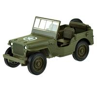 Peterkin Jeep 1941 Willys MB Camion de l'armée américaine 4 × 4, échelle 1:34, Maquette de Voiture, modèle Welly