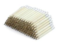 PETERMALLON Lot de 110 mini crayons en bois avec gomme, courts pour crayons en bois ergonomiques, crayons de golf HB, mini crayons en bois pré-aiguisés, pour peintres, artistes