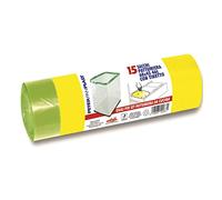 Peterpan Plast Sac C/Tir Trasp 46 l 68 x 45 cm, 15 pièces