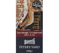Peter's Yard Artisan Épeautre suédois et figue croustillant 100 g