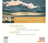 Petersen Quartet - Shostakovich: String Quartet No. 8 / Auerbach: String Quartet No. 3