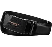 Peterson Ceinture pour hommes avec boucle automatique Panama noir 85cm