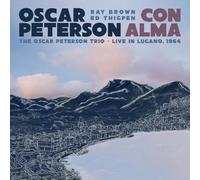 Con Alma : The Oscar Peterson Trio - Live In Lugano, 1964 Vinyle Bleu Translucide