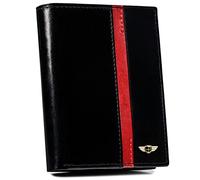 Peterson Portefeuille pour Homme - Horizontal - Cuir - Compact et Intemporel - Qualité supérieure - Technologie RFID - Spacieux, Modèle 3, 12,5 cm, Classique
