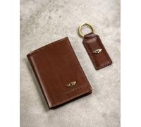 Peterson Set de porte-monnaie avec porte-clés Reda marron Taille unique