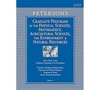 Peterson's Graduate Programs in the Physical Sciences, Mathematics, Agricultural Sciences, the Environment & Natural Resources 2008 S. Peterson (Auteur)