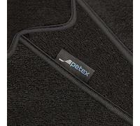 Petex 102321904 Tapis de sol PP noir Avant Compatible avec NISSAN NP300 Navara Pick-up D40 NP300 Navara Camion à Plateau/Châssis D40