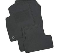 Petex 112641302 Tapis de sol Polyester graphite Avant et Arrière Compatible avec OPEL Astra J 5 portes P10 Astra J Sports Tourer P10 Astra J GTC P10 Cascada W13 Astra J Berline P10