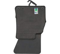 Petex 14510 Tapis de sol Caoutchouc noir Avant et Arrière