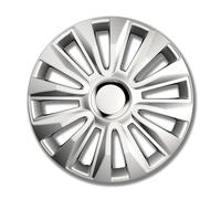 Petex 15'' pouces Enjoliveurs Jeu argent RB539315 Cap De Roue Enjoliveur Auto