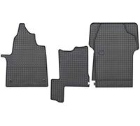 Petex 25811 Tapis de sol Caoutchouc noir Avant Compatible avec PEUGEOT Traveller V Expert III Van V