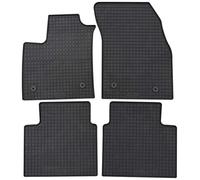Petex 32510 Tapis de sol Caoutchouc noir Avant et Arrière Compatible avec FORD Focus Mk4 Turnier HP