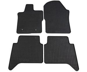 Petex 34110 Tapis de sol Caoutchouc noir Avant et Arrière Compatible avec FORD USA Ranger Crew Cab Pick-up RANGER Extended Cab Pickup ES