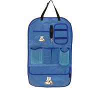 Petex 44150105 Siège arrière org aniser, env. 41 x 64 CM, avec logo, bleu