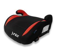 PETEX Rehausseur de siège auto avec Isofix Max Plus, i-Size ECE R129, de 7 à 12 ans, pour une taille de 125 à 150 cm, rouge