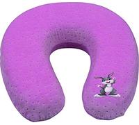 Petex 44490022 Traversin, velours, env. 29 x 28 cm, avec logo, rose
