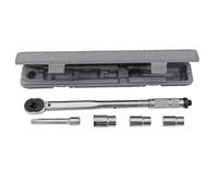 Petex 44710000 Clé Dynamométrique 40- 210 Nm, avec 3 Douilles 17/19/21 mm 1 Rallonge