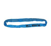 Petex 47208305 Câble de traction WLL 8 000 kg, longueur 3 m, la livraison 6 m, bleu