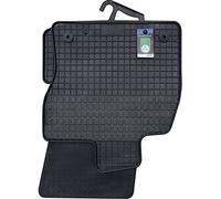 PETEX 61511 Lot de 4 Tapis de Sol en Caoutchouc pour Golf VIII Variant partir de 01/2021 Noir