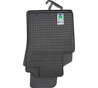 Petex 95010 Tapis de sol Caoutchouc noir Avant et Arrière