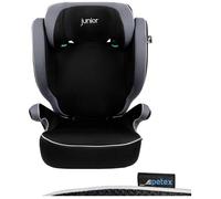 PETEX Siège auto Basic i-Size ECE R129 pour enfants 100–150 cm, hauteur réglable, gris