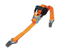 PETEX Sangle d'arrimage Automatique à cliquet - 1 pièce - 5 m x 35 mm - 1000/2000 daN - Orange