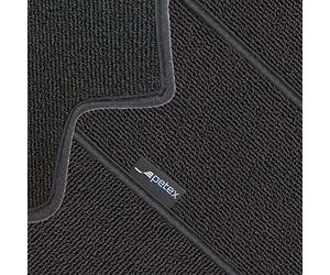 PETEX Dance Tapis de Voiture de qualité supérieure pour l'avant Noir 2 pièces