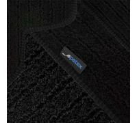 PETEX Jona Lot de 4 Tapis de Sol de Voiture en Velours pour Audi A6 e-tron à partir de 09/2024 Noir