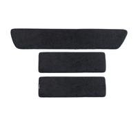 PETEX Lot de 3 Tapis de Sol pour VW T5 à partir de 2003-05/2015 / T6/T6.1 à partir de 06/2015-12/2024 - Multivan California Coast Ocean Caravelle Transporter (1 Porte coulissante) - Graphite