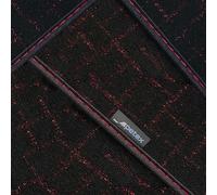 PETEX Lot de 4 Tapis de Sol de Voiture compatibles avec Leapmotor T03 à partir de 05/2020 - en Velours - Rouge Moderne