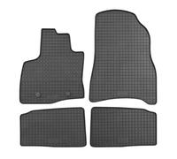 PETEX Lot de 4 Tapis de Sol en Caoutchouc pour Dacia Duster III, avec Moteur à Combustion Interne à partir de 06/2024, Noir, Robustes, résistants aux intempéries