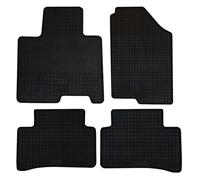 PETEX Lot de 4 Tapis de Sol Voiture en Caoutchouc pour Kia Sportage à partir de 01/2022 - Noir - Robustes et résistants aux intempéries