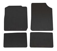 PETEX Lot de 4 Tapis de Sol Voiture en Caoutchouc, Tapis Voiture pour Dacia Spring Electric à partir de 06/2021 - Noir - Robustes et résistants aux intempéries