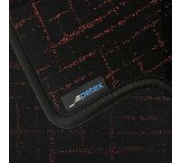 PETEX Modern Tapis de Voiture de qualité supérieure pour l'arrière Rouge 1 pièce