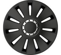 Petex Enjoliveurs 17'' pouces Cap De Roue Jeu Enjoliveur Auto noir RB531617