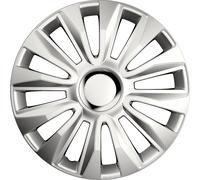 Petex Enjoliveurs 15'' pouces Cap De Roue Jeu Enjoliveur Auto argent RB539315