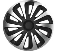 Petex Enjoliveurs 14'' pouces Cap De Roue Jeu Enjoliveur Auto noir/argenté RB553514
