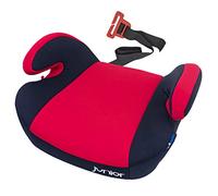 Petex Rehausseur auto Maja avec système de fixation ISOFIX Groupe ECE 3 pour enfants de 7 à 12 ans | 22 à 36 kg Rouge