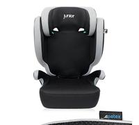 PETEX Siège auto ISOFIX Basic Plus i-Size, conforme à la norme ECE R129, pour les enfants d'environ 100 à 150 cm, hauteur réglable, gris, 1 pièce