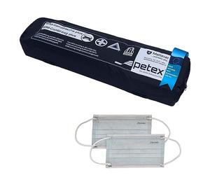 Petex Voiture Trousse De Premiers Secours avec Triangle d'avertissement avec Gilet très visible pour Auto Camions Moto DIN 13164:2022 First Aid Kit 43999704