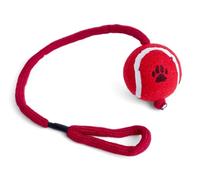 Petface Balle de Tennis sur Corde pour Chien | Design durable, jeu interactif, matériaux sûrs, aide à l'entraînement, surveillance pendant l'utilisation