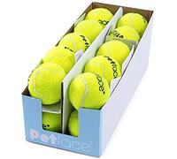 Petface Balles de Tennis, Lancer et rapporter, Jouet pour Chien, 6,5 cm (1 Paquet de 20 balles)