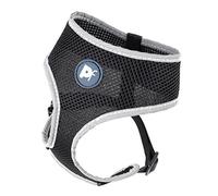 Petface Ensemble réfléchissant Confort Harnais pour Chien, Petit, Noir