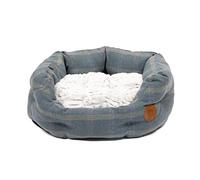Petface Heather Tweed Panier Ovale pour Chien avec Coussin réversible Lavable en Machine Taille S