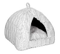 Petface Lit Igloo de Luxe en Bambou pour Chat