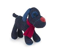Petface Midnight Tweed Freddi Jouet en Peluche pour Chien avec couineur intégré