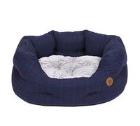 Petface Midnight Tweed Panier Ovale pour Chien Taille M
