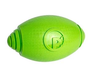 Petface Toyz Ballon de Rugby pour Chien Vert Taille L