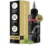 Peticare Lotion antiparasitaire pour Chevaux - Contre acariens, puces, Champignons | Soulage démangeaisons, favorise régénération cutanée | PRS® à libération prolongée - petHorse Protect 2002